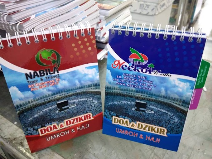 Tempat Cetak Buku Do’a Umroh dan Haji yang Murah di Jakart