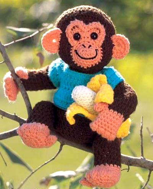 Charlie Chimp - Free Pattern