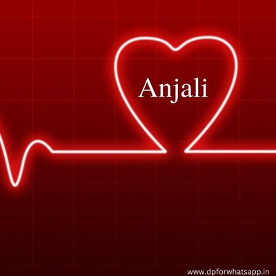 anjali name locket image