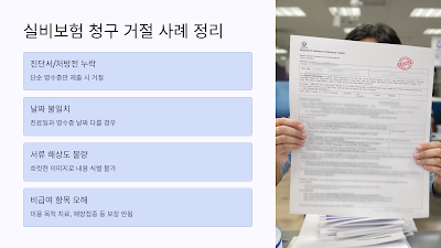 실비보험 청구 거절사례 정리