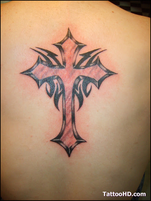 Feminine Cross Tattoos