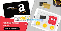 Logo MaDai: rispondi e il prezzo delle Gift Card Amazon, e non solo, si riduce!