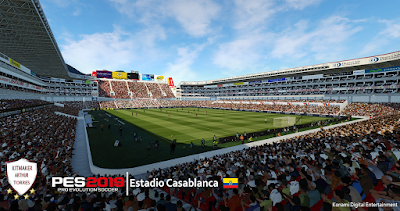 PES 2019 Stadium Estadio Casablanca by Arthur Torres