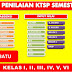 Download Aplikasi Penilaian KTSP SD/MI Kelas 1, 2, 3, 4, 5 dan 6 Semester I Revisi Nopember 2016