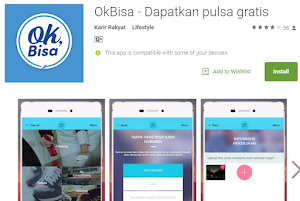 Ok Bisa Aplikasi Android Berikan Pulsa Gratis