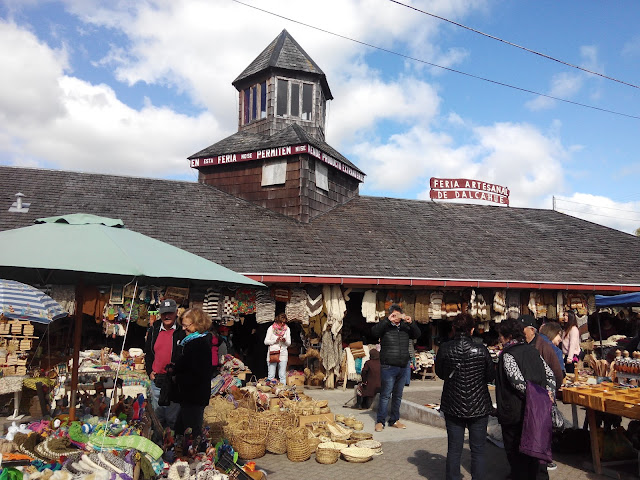 Feria arteasanal de Dalcahue, Isla Grande de Chiloé Chile