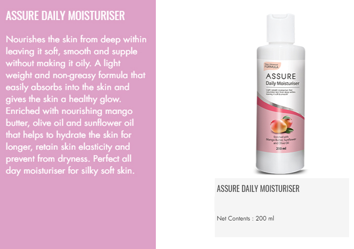 Assure Daily Moisturiser