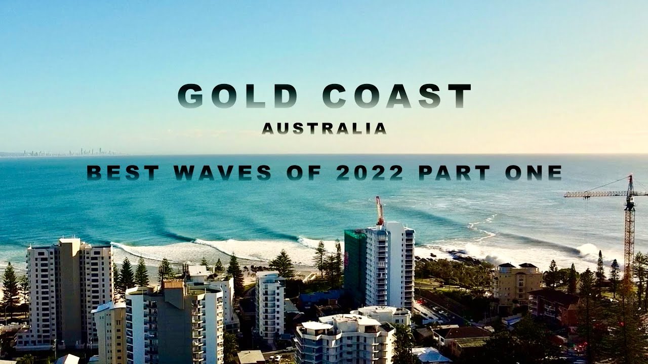 Surfing. Best Waves Of 2022 Part One. Gold Coast, Australia.