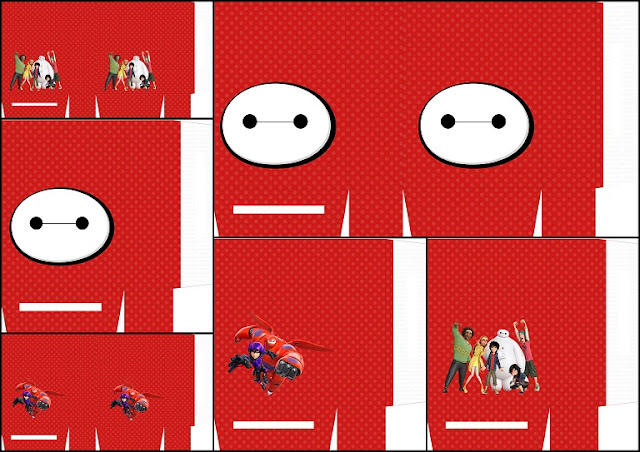 Big Hero 6 Free Printable Boxes.