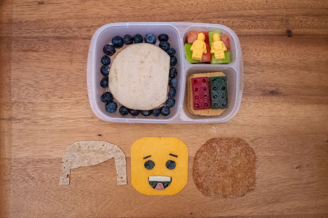 How to Make a LEGO Brick and Minifigure Food Art Lunch!