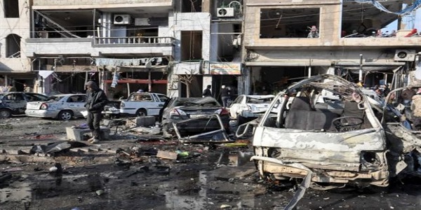 Δεκάδες νεκροί και τραυματίες σε διπλή βομβιστική επίθεση στη Δαμασκό