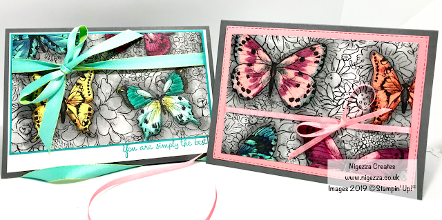 Botanical Butterflies Sale-A-Bration Stampin" Up! Nigezza Creates