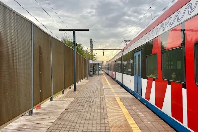 Красногорск, железнодорожная станция МЦД Красногорская