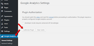 How to install google analytics for wordpress