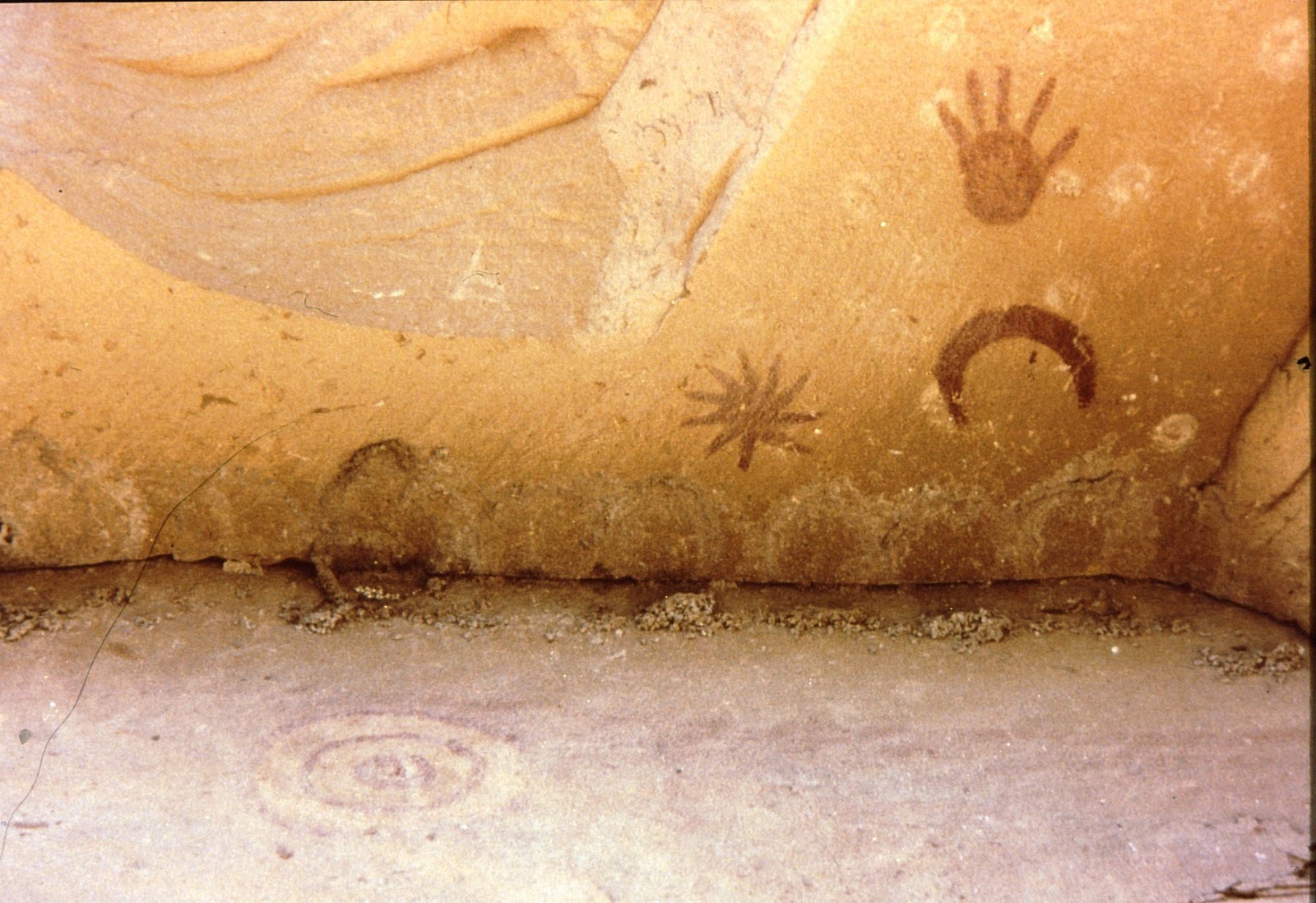 Archaeoastronomy panel, PeÃ±asco Blanco Trail,