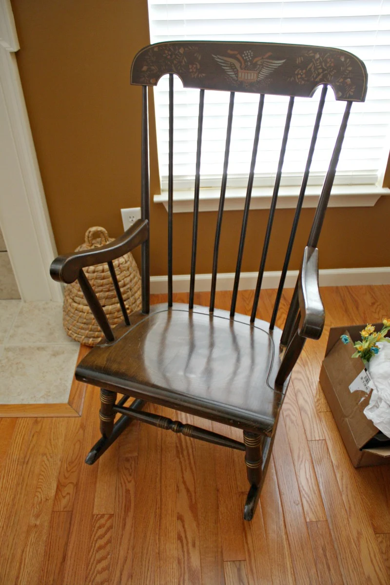 Outdated rocking chair