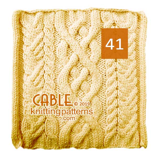 Cable Knitting Pattern 41
