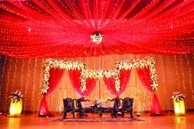 Gaye Yellow Stage Design Normal - Wedding Stage Design Images 2023 Gaye Yellow Decoration Design Village Wedding Ceremony Design - biyer stage decoration - NeotericIT.com