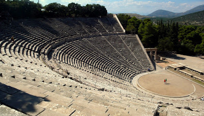 Resultado de imagen de EL TEATRO DE EPIDAURO