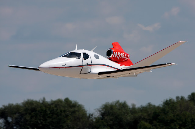 Eclipse 400 Concept Jet While Joy Flight