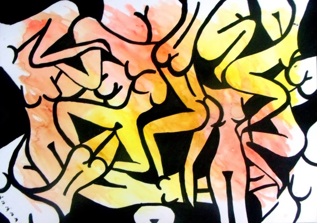 Aquarela Sobre Canson