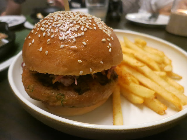 Spiced Fish Burger