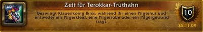 wow pilgerfreuden erfolg guide zeit für terokkar-truthahn