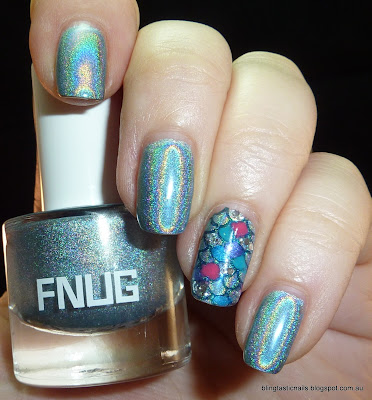 Rainbow Fish Manicure