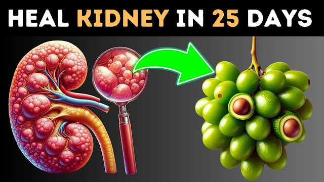 Top 10 Super FRUITS to HEAL your KIDNEY Health in 25 Days