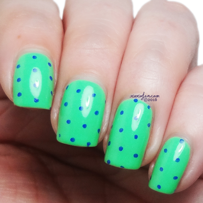 xoxoJen's swatch of Literary Lacquers Vivid Lacquer Plate 043