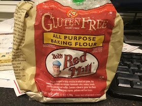bag of gluten free flour