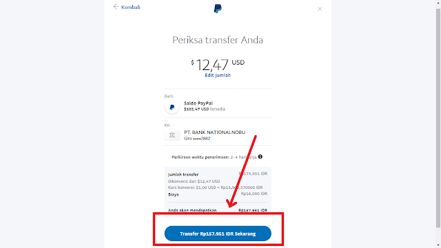 cara belanja di tokopedia dengan paypal