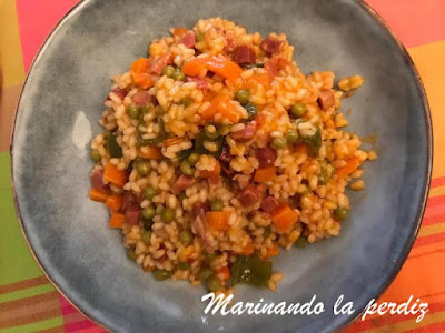 Risotto con verduras