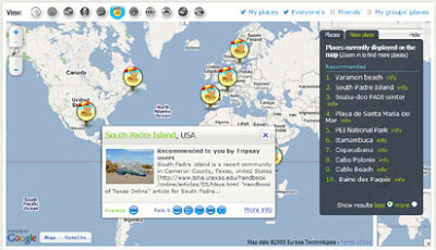 Tripsay map