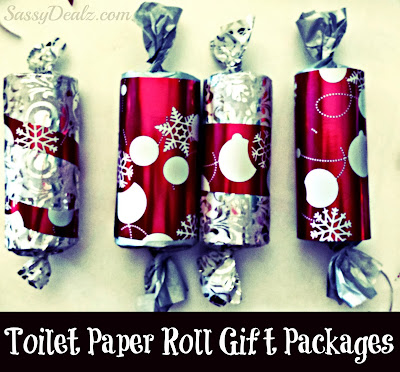 xmas toilet paper roll craft