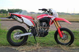 CRF 150L Modifikasi Supermoto