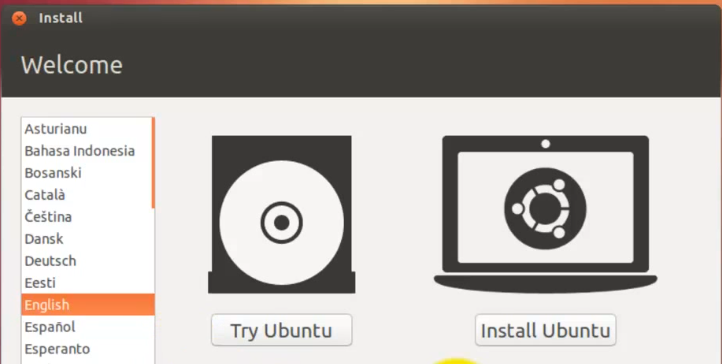 Install Ubuntu