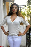 Sony Charishta in White Top and Denim jeans ~  Exclusive Galleries 017.jpg