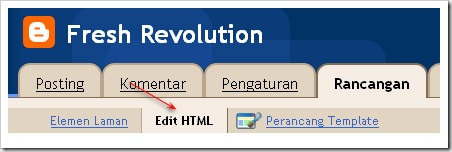 edit html