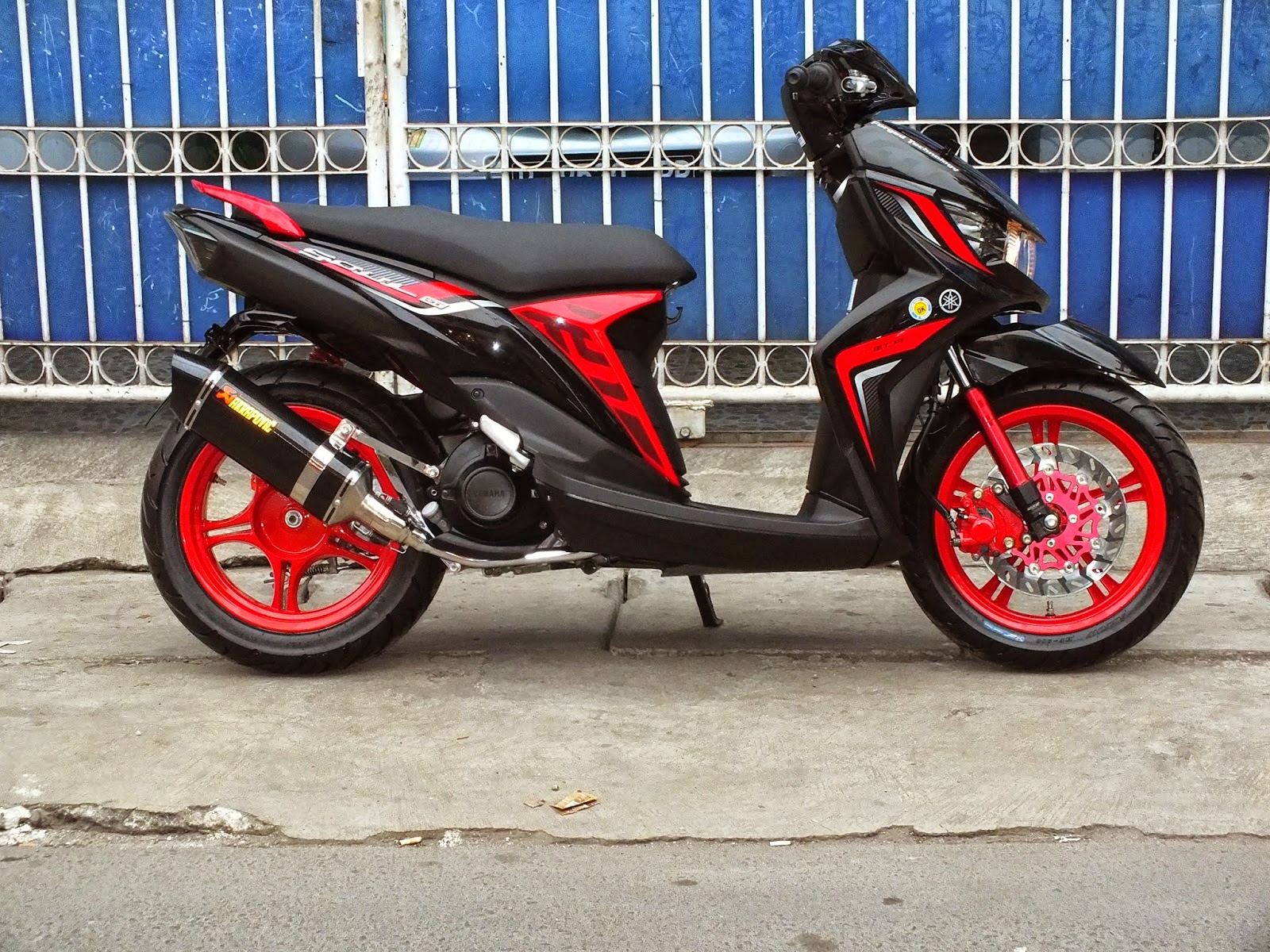 Modifikasi Mio Gt Standar Modif Motor Terbaru 2017