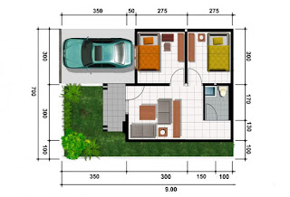 Rumah ialah salah satu kebutuhan yang harus dipenuhi alasannya ialah dengan anda mempunyai rumah ma Denah Rumah Mungil