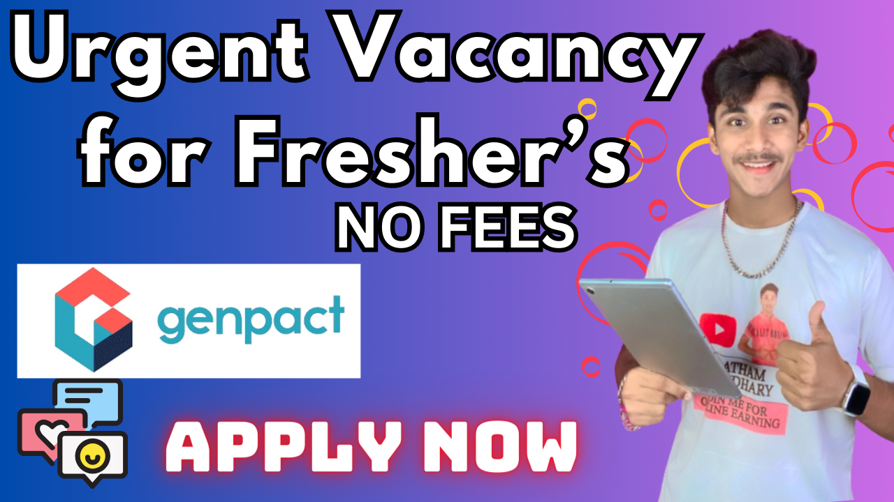 Hiring for freshers vacancy for students