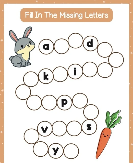 Fill In Missing Letters