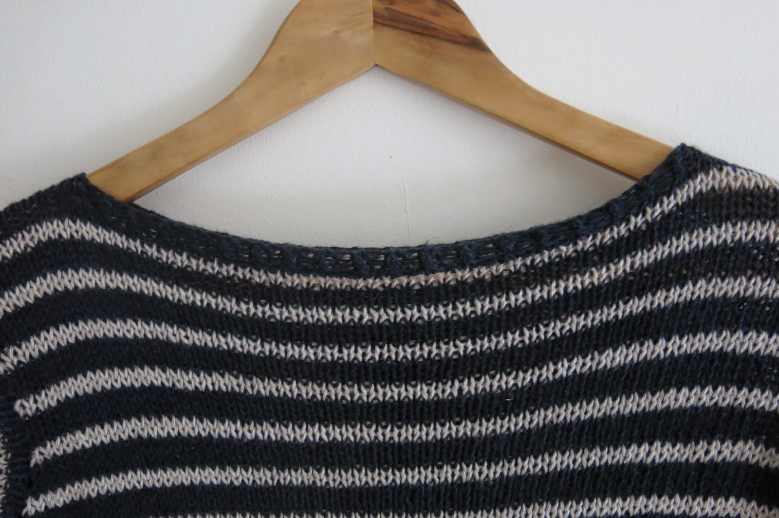 striped sweater knitting pattern