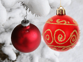 Xmas Balls Wallpaper