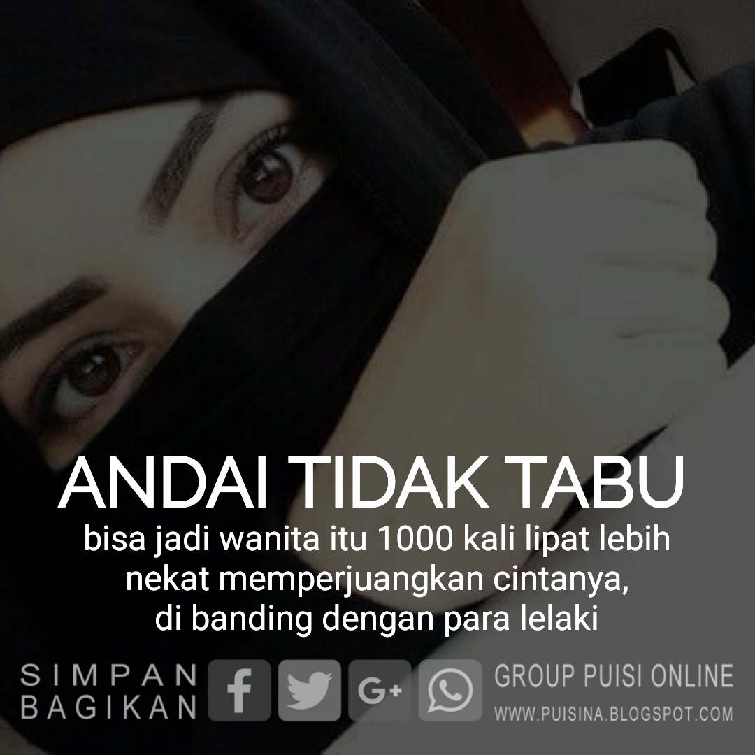 KATA MOTIVASI WANITA LUCU TAPI BAIK PUISINA