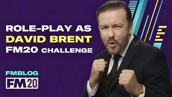 Role-play as David Brent - Football Manager Challenge