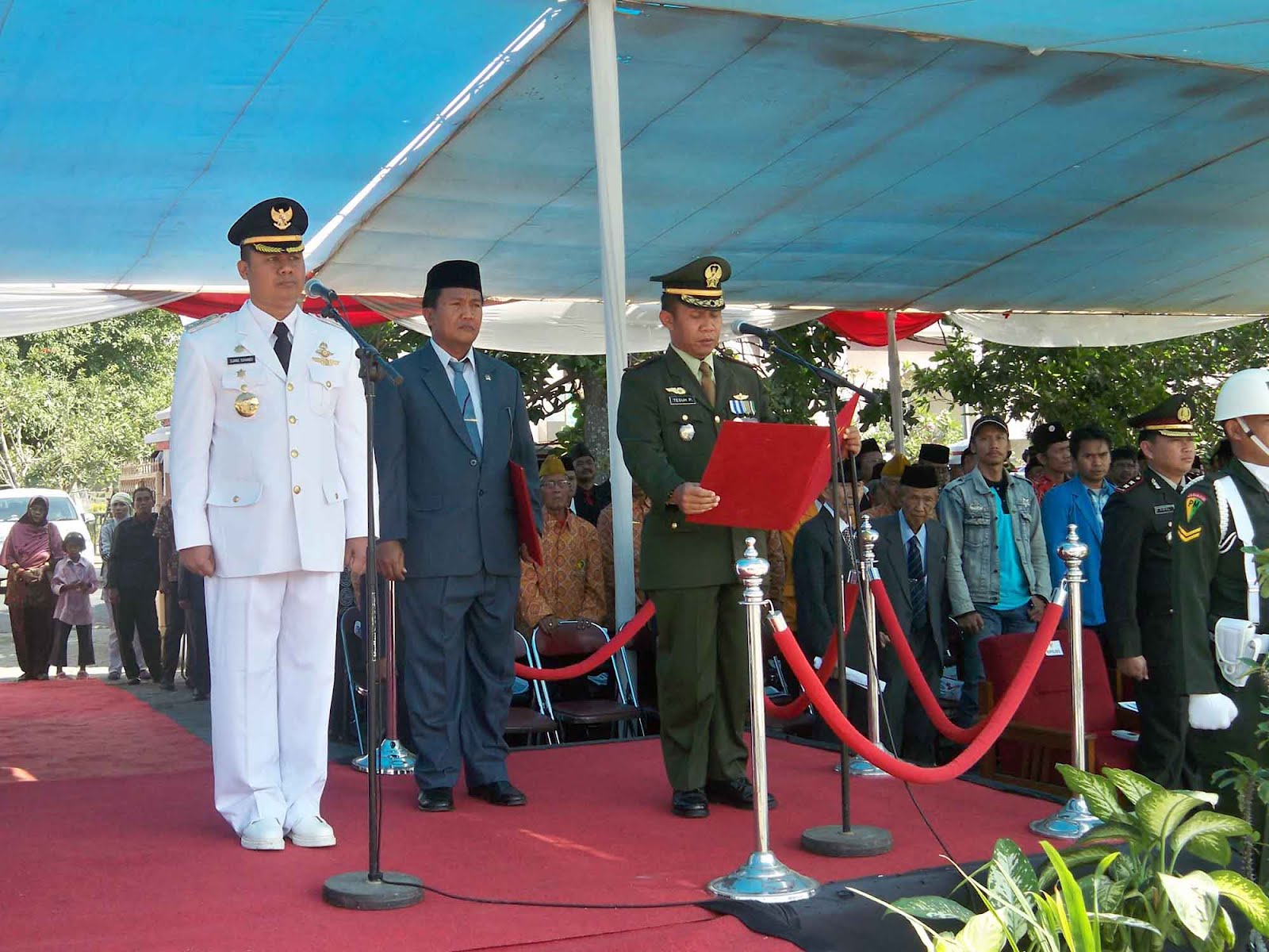 Pmbacaan Teks Pancasila oleh Dandim 0605 Subang