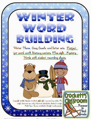 Winter Word Building--Crockett's Classroom
