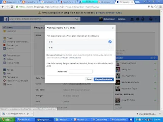 Trik mengganti nama facebook dengan font unik